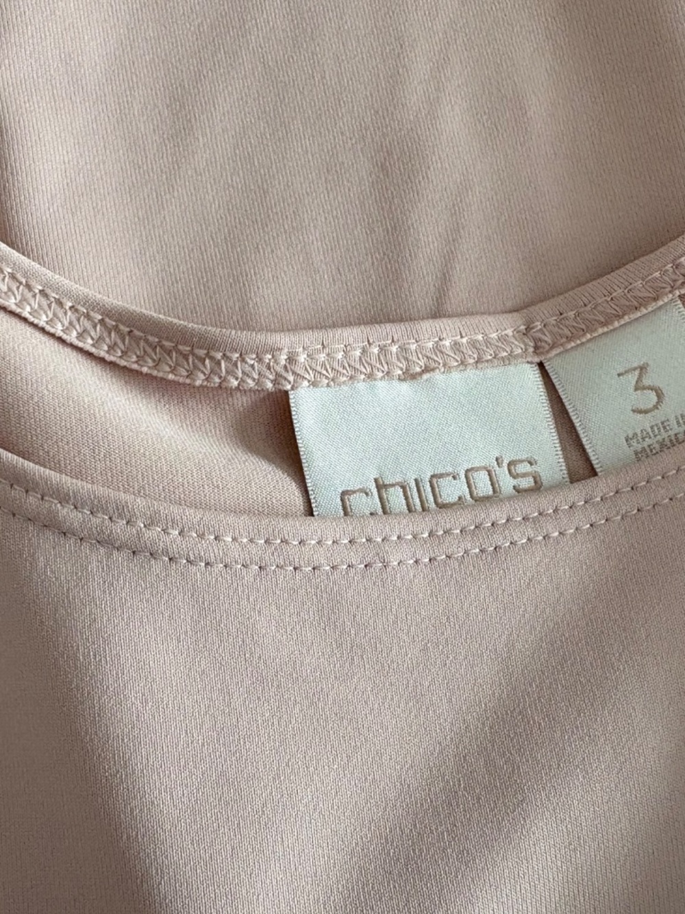 TWO Chico’s Microfiber Microfeel Timeless Classic Tanks Size 3 (XL) - Picture 7 of 9